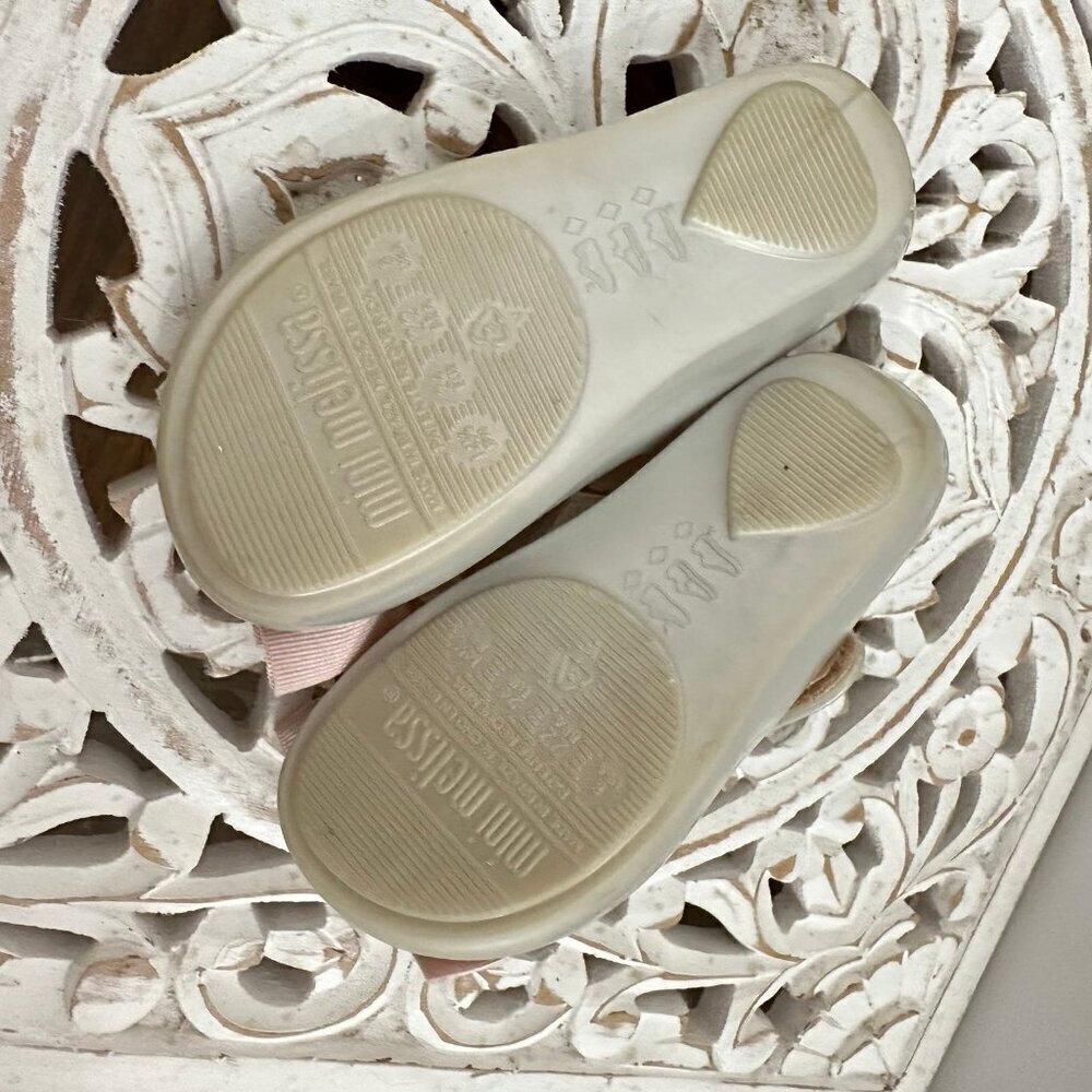 Mini Melissa princess jelly Mary Jane sandals 8 - Picture 6 of 6